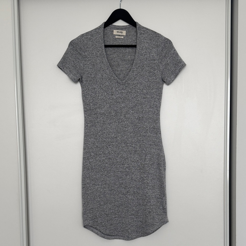 TNA - v-neck short sleeve mini dress